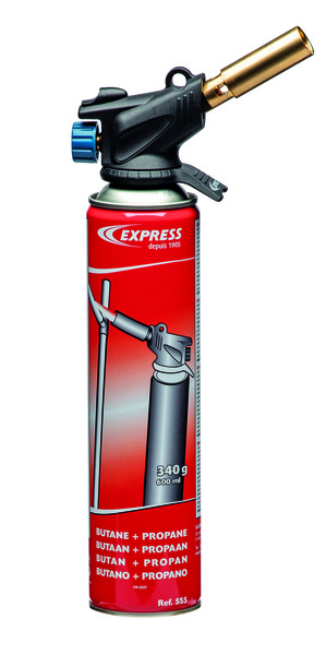EXPRESS Cartridge blowtorch 342 with gas cartridge 555 Butane + Propane 1