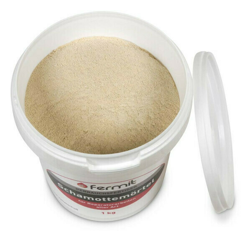 Schamottemörtel 1kg Eimer 2