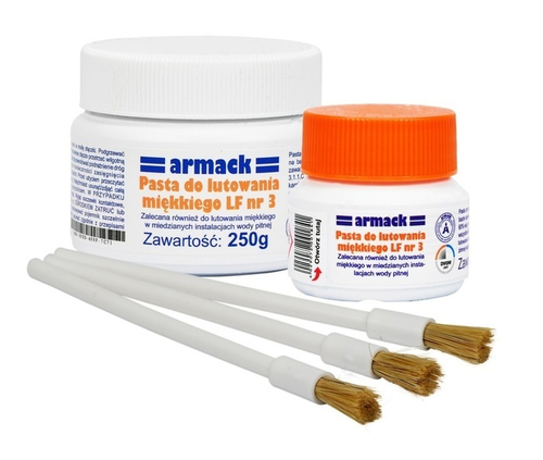 armack LF nr 3 paste for soft soldering + brush 100g 3