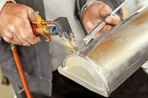 Roofer soldering irons and burners