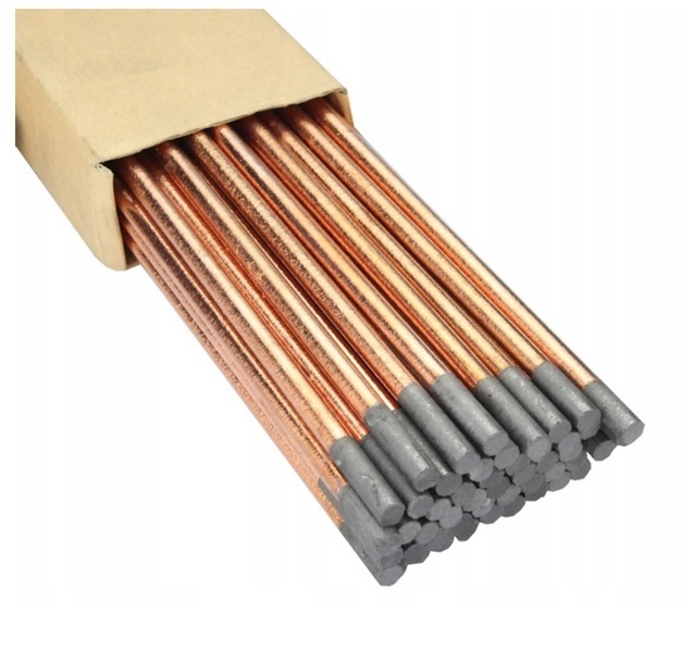 Copper-coated, carbon electrode 10 x 305 mm 1