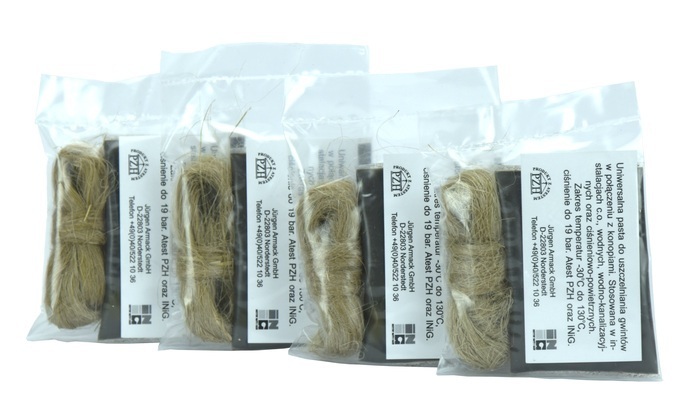 armack Zestaw naprawczy pasta uszczelniająca + pakuły 1