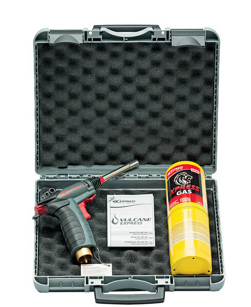 Zestaw palnik do lutowania twardego + butla VULCANE EXPRESS walizka MINI 470 1