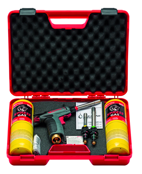 EXPRESS Vulcane 471 in red plastic carrying case 1