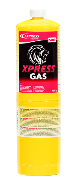 Butla MAP z gazem PROPYLEN z gwintem 1" EXPRESS do lutowania twardego 1