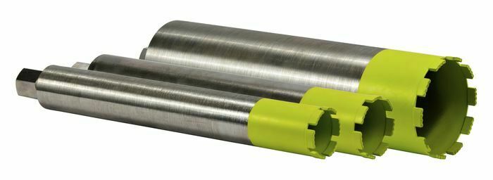 Korona 142 mm - wiertło diamentowe LUTOWANE 1