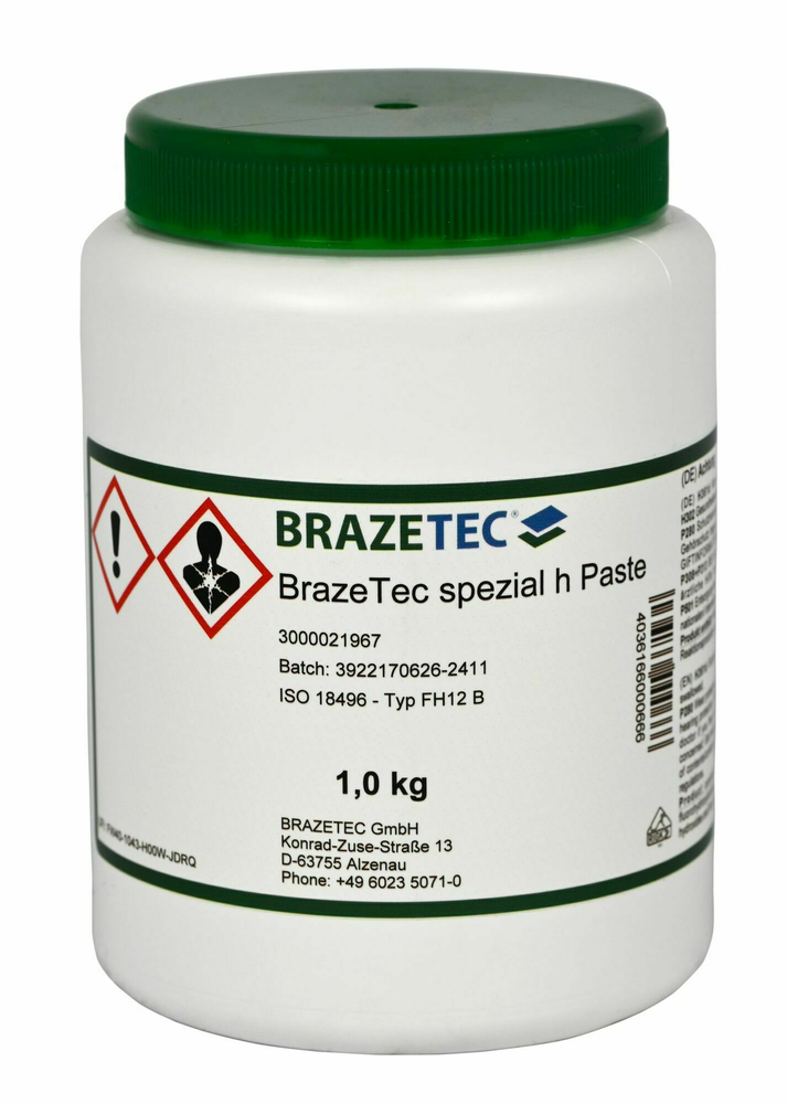 BrazeTec spezial h Paste 1000g 1