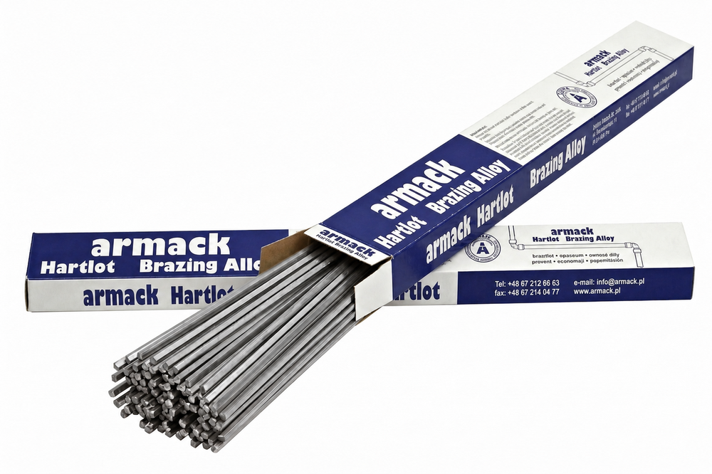 armack Copper phosphorus brazing alloy CuP7Sn7 round 2,0 mm 1