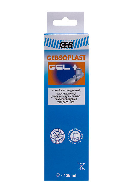 KLEJ GEBSOPLAST żel do PCV-U - tuba 125 ml  1