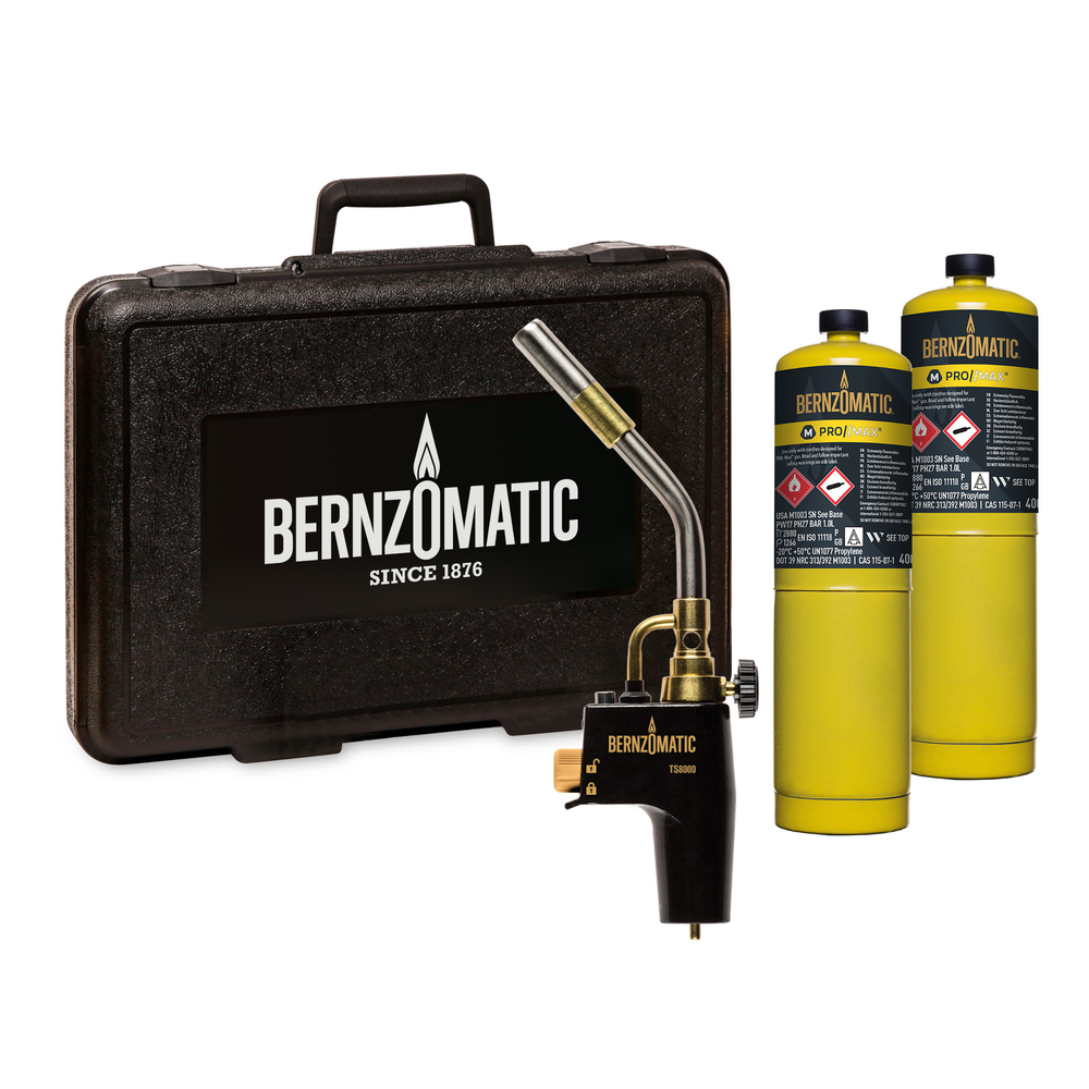 ZESTAW WALIZKA: Bernzomatic TS8000 + 2 x butla Bernzomatic® Pro Max 400g 1