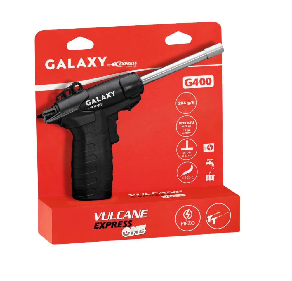 VULCANE EXPRESS G400 ONE SOLO palnik do lutowania twardego 1