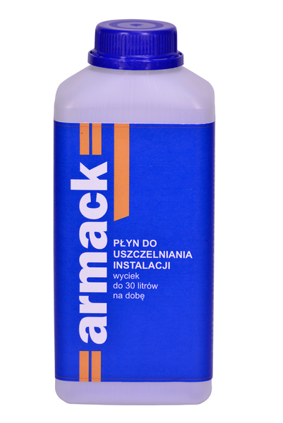 Płyn armack 24 do uszczelniania instalacji centralnego ogrzewania przy wycieku 30 litrów  1