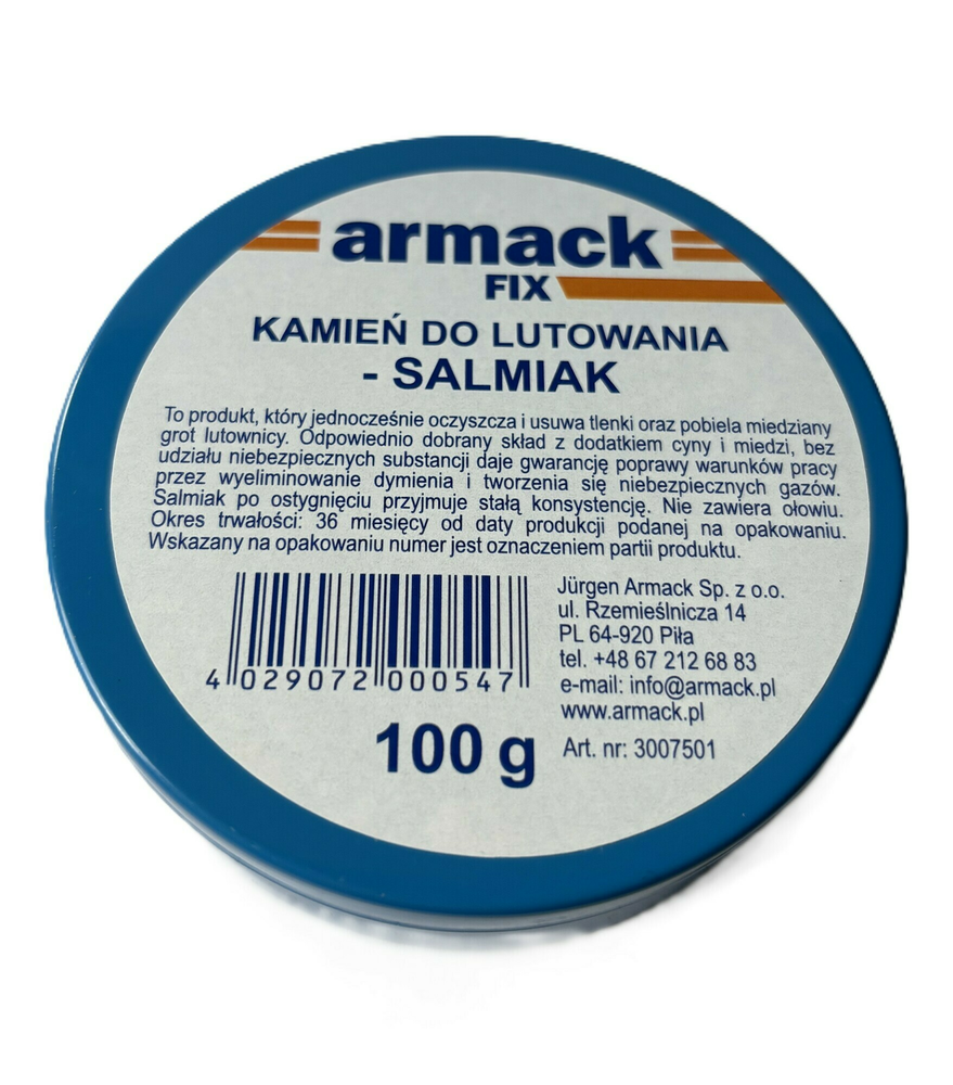 armack FIX salmiac no. 1 1