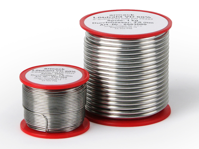 armack Soft solder wire VD60% Sn60Pb40 100g 1