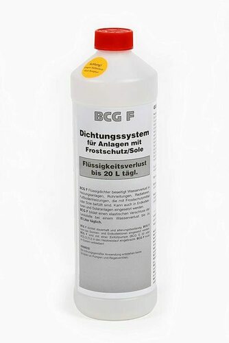 BaCoGa Płyn BCG F do uszczelniania instalacji 1 litr butelka 1
