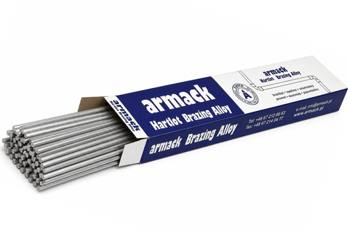 armack Lut ZnAl22 zestaw 10 prętów do lutowania twardego aluminium 1