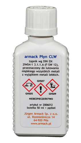 armack Lötwasser CLW 50 ml + Pinsel 1